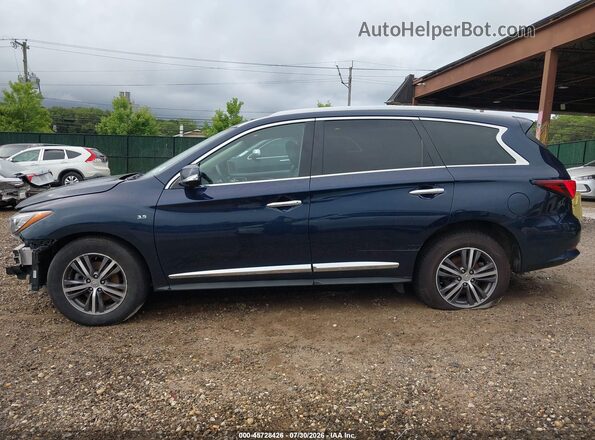 5N1DL0MM0KC553458 2019 INFINITI QX60 Dark Blue 