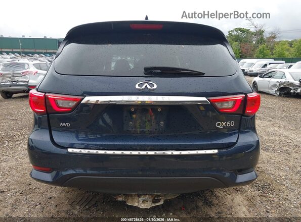 5N1DL0MM0KC553458 2019 INFINITI QX60 Dark Blue 
