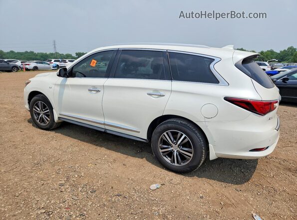 5N1DL0MM1HC515049 2017 INFINITI QX60 Белый Задняя левая четверть