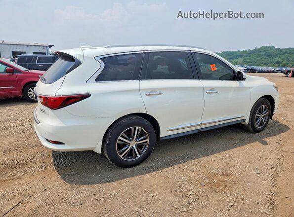 5N1DL0MM1HC515049 2017 INFINITI QX60 Белый Задняя правая четверть