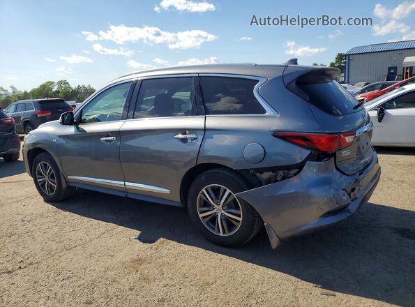 5N1DL0MM1HC515262 2017 INFINITI QX60 Gray Tył lewy