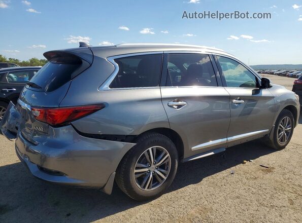 5N1DL0MM1HC515262 2017 INFINITI QX60 Gray Tył prawy