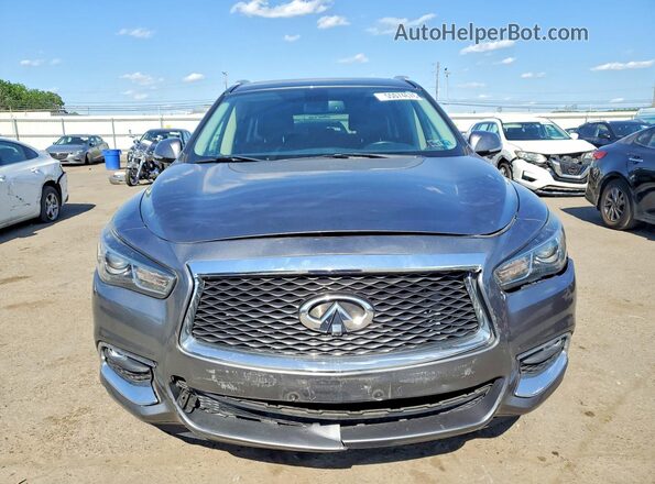5N1DL0MM1HC515262 2017 INFINITI QX60 Gray Widok z przodu