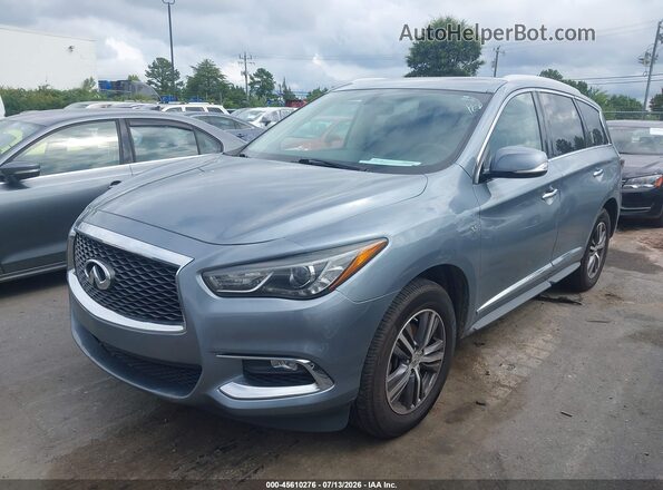 5N1DL0MM1HC516136 2017 INFINITI QX60 Gray Передня ліва чверть
