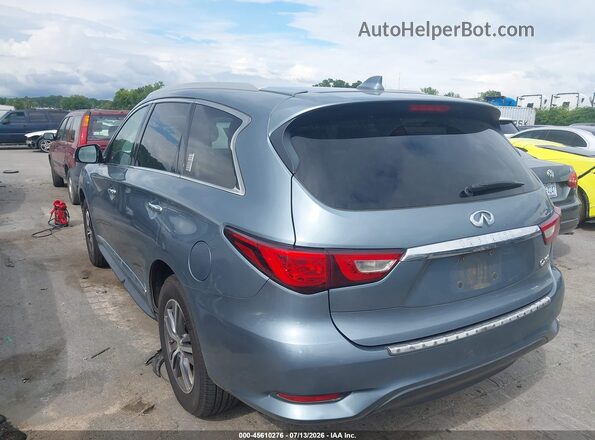 5N1DL0MM1HC516136 2017 INFINITI QX60 Gray Задня ліва чверть