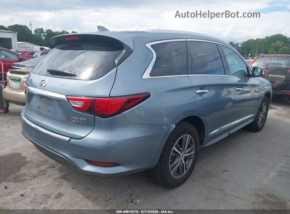 5N1DL0MM1HC516136 2017 INFINITI QX60 Gray Задня права чверть