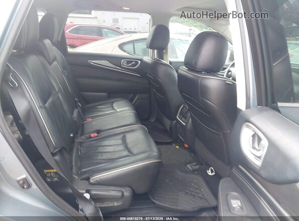 5N1DL0MM1HC516136 2017 INFINITI QX60 Gray Вид наклейки з VIN-кодом