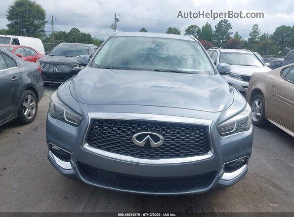 5N1DL0MM1HC516136 2017 INFINITI QX60 Gray Вид щитка приладів