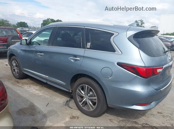 5N1DL0MM1HC516136 2017 INFINITI QX60 Gray Панорамний вид салону 360°