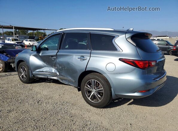 5N1DL0MM1HC549914 2017 INFINITI QX60 Gray Rear left