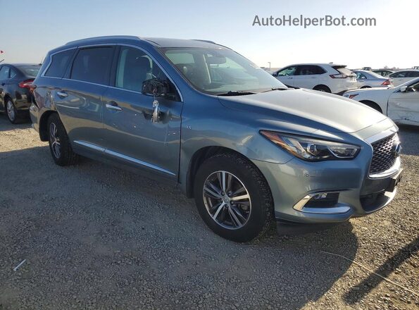 5N1DL0MM1HC549914 2017 INFINITI QX60 Gray Front right