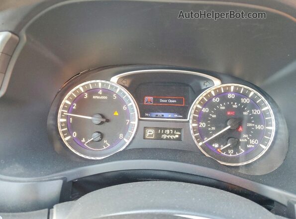 5N1DL0MM1HC549914 2017 INFINITI QX60 Gray Instrument cluster view