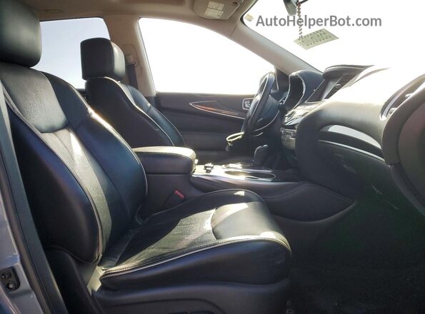 5N1DL0MM1HC549914 2017 INFINITI QX60 Gray Front interior view
