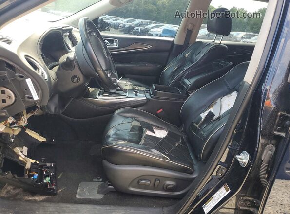 5N1DL0MM1JC522847 2018 INFINITI QX60 Blue Vista interior delantera
