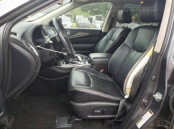 5N1DL0MM1JC524453 2018 INFINITI QX60 Gray Vista interior delantera
