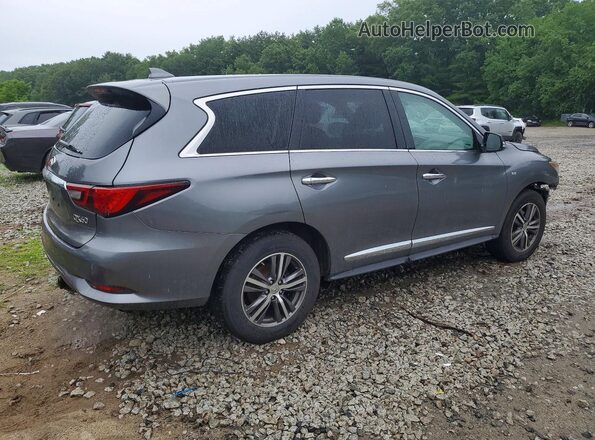 5N1DL0MM1JC524453 2018 INFINITI QX60 Gray Trasero derecho