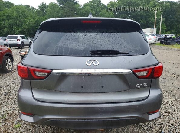5N1DL0MM1JC524453 2018 INFINITI QX60 Gray Vista trasera