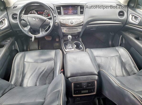 5N1DL0MM1JC524453 2018 INFINITI QX60 Gray Vista del salpicadero