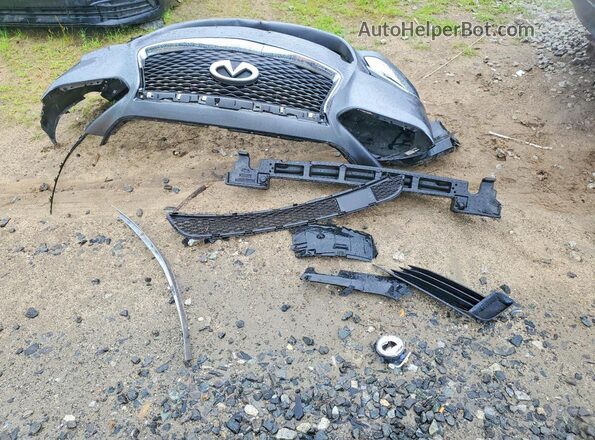 5N1DL0MM1JC524453 2018 INFINITI QX60 Gray Vista de la etiqueta del VIN