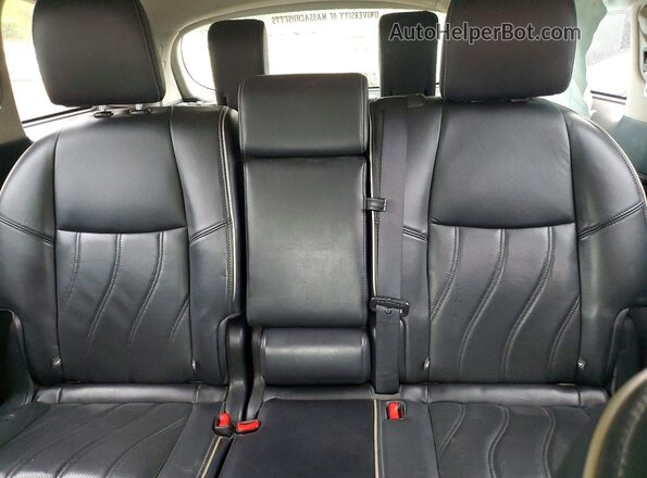 5N1DL0MM1JC524453 2018 INFINITI QX60 Gray Vista de los asientos traseros