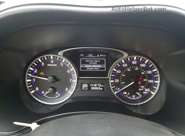 5N1DL0MM1JC524453 2018 INFINITI QX60 Gray Vista del cuadro de instrumentos