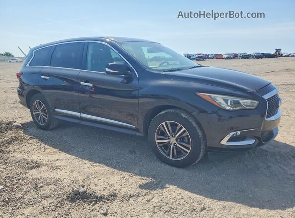 5N1DL0MM1KC512241 2019 INFINITI QX60 Black Przód prawy