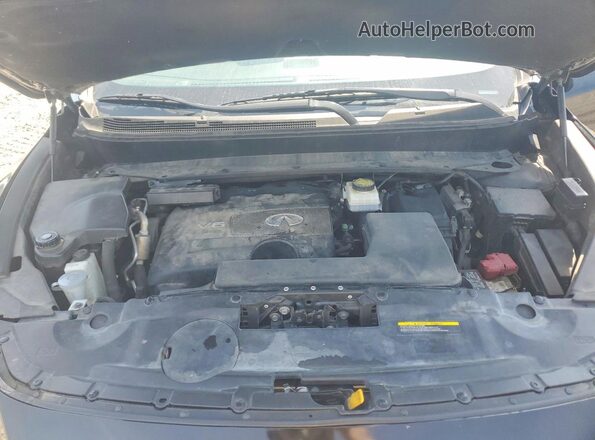 5N1DL0MM1KC512241 2019 INFINITI QX60 Black Widok komory silnika