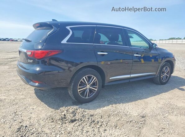 5N1DL0MM1KC512241 2019 INFINITI QX60 Black Tył prawy