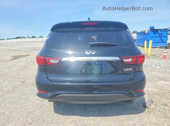 5N1DL0MM1KC512241 2019 INFINITI QX60 Black Widok z tyłu