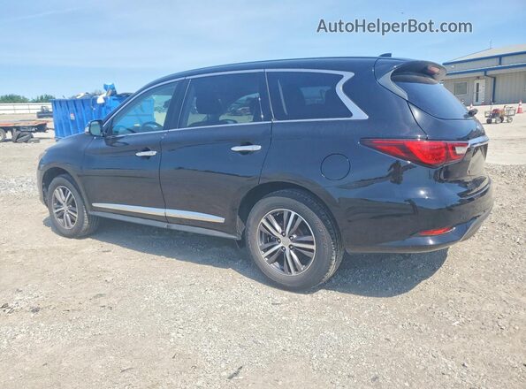 5N1DL0MM1KC512241 2019 INFINITI QX60 Black Tył lewy