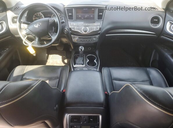 5N1DL0MM1KC512241 2019 INFINITI QX60 Black Widok deski rozdzielczej