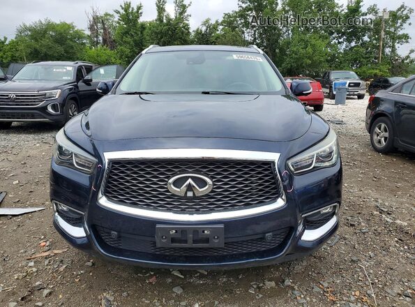 5N1DL0MM1KC517410 2019 INFINITI QX60 Blue Front view