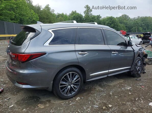 5N1DL0MM1KC522638 2019 INFINITI QX60 Charcoal Trasero derecho
