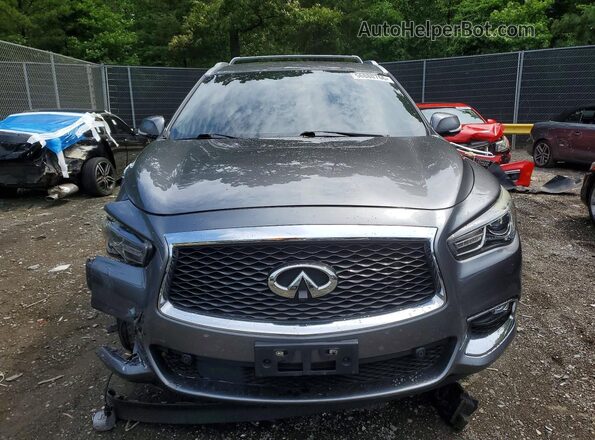 5N1DL0MM1KC522638 2019 INFINITI QX60 Charcoal Vista frontal