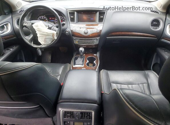 5N1DL0MM1KC522638 2019 INFINITI QX60 Charcoal Vista del salpicadero