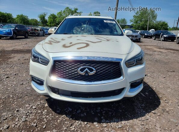 5N1DL0MM1KC524521 2019 INFINITI QX60 White Вид спереду