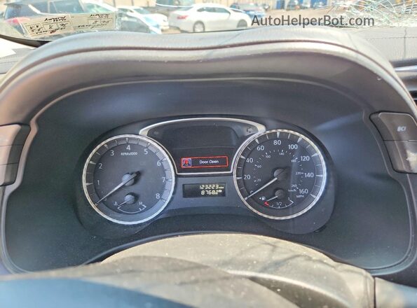5N1DL0MM1KC524521 2019 INFINITI QX60 White Вид щитка приладів