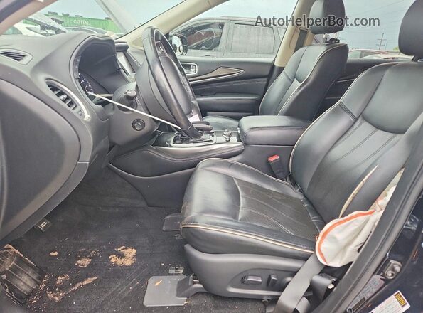 5N1DL0MM1KC530108 2019 INFINITI QX60 Blue Front interior view
