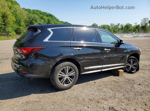 5N1DL0MM2HC505839 2017 INFINITI QX60 Black Rear right