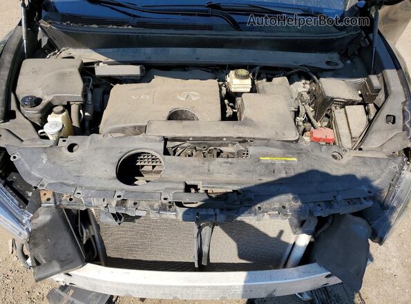 5N1DL0MM2HC505839 2017 INFINITI QX60 Black Rear interior view