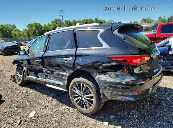 5N1DL0MM2HC509552 2017 INFINITI QX60 Black Tył lewy