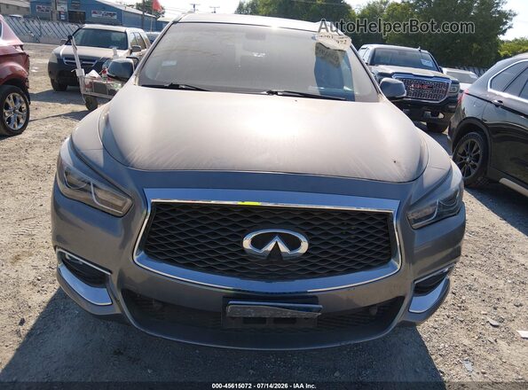 5N1DL0MM2HC515237 2017 INFINITI QX60 Серый Вид щитка приборов