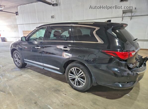 5N1DL0MM2HC517974 2017 INFINITI QX60 Black Rear left