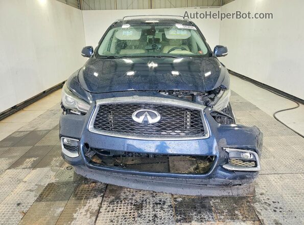 5N1DL0MM2HC526870 2017 INFINITI QX60 Blue წინა ხედი
