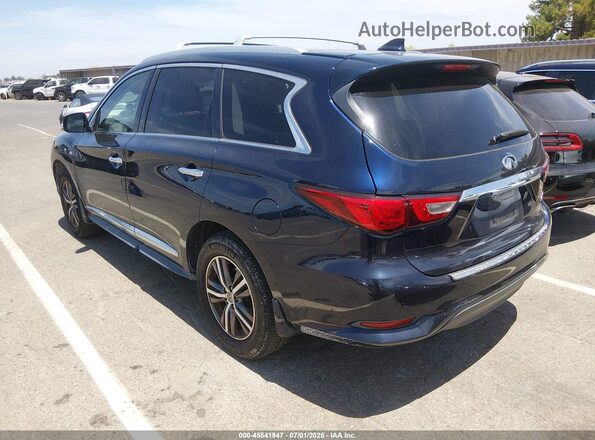 5N1DL0MM2HC530353 2017 INFINITI QX60 Blue Tył lewy