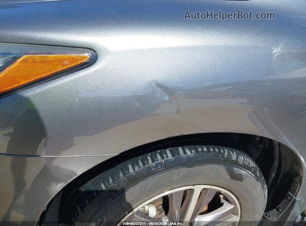 5N1DL0MM2HC545693 2017 INFINITI QX60 Gray Front view