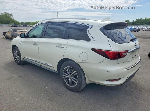 5N1DL0MM2HC553082 2017 INFINITI QX60 Белый Задняя левая четверть