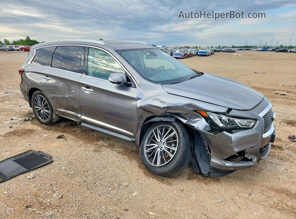 5N1DL0MM2JC508214 2018 INFINITI QX60 Gray Առջևի աջ