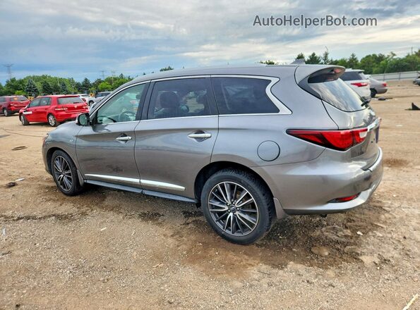 5N1DL0MM2JC508214 2018 INFINITI QX60 Gray Հետևի ձախ
