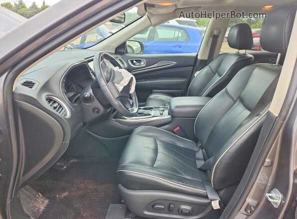5N1DL0MM2JC508214 2018 INFINITI QX60 Gray Սալոնի դիմացի տեսք